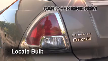 2006 Ford Fusion SE 3.0L V6 Lights Brake Light (replace bulb)